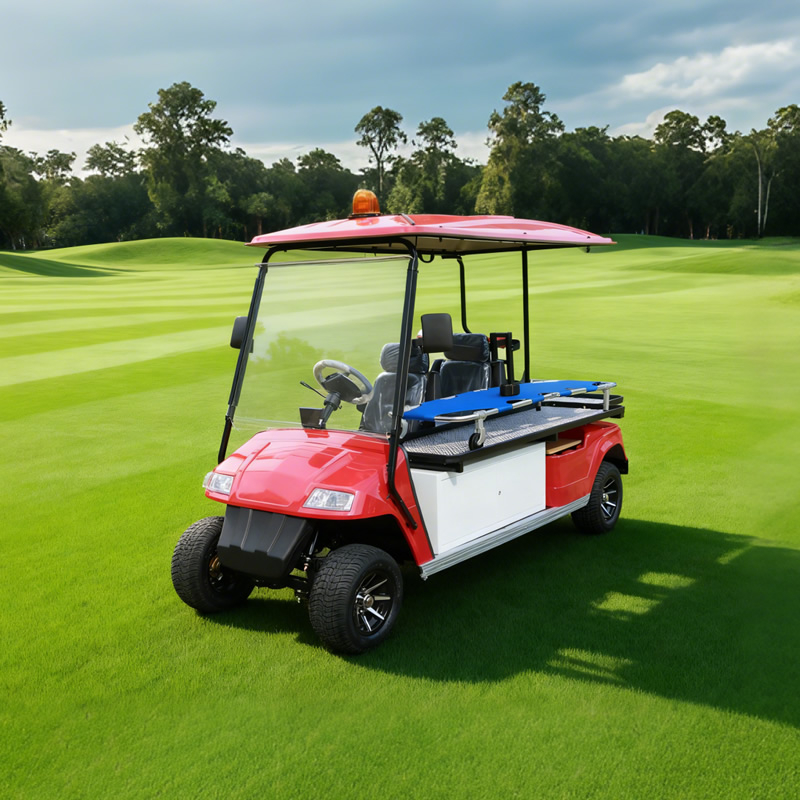 Изготовленная на заказ электрическая тележка для гольфа скорой помощи с кроватью - EG2048TB1