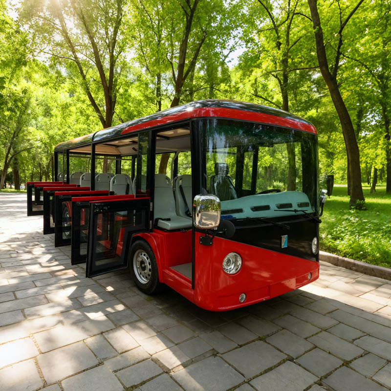 23-местный электрический экскурсионный полудверный мини-автобус - EG6232K