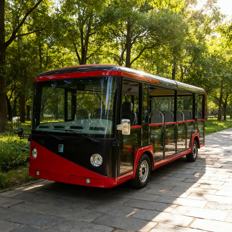 23-местный электрический экскурсионный полудверный мини-автобус - EG6232K