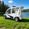 Китайская закрытая электрическая патрульная тележка для гольфа с дверями - EG6043KF
