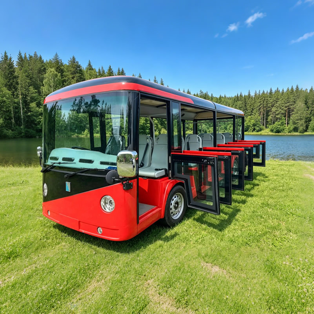 23-местный электрический экскурсионный полудверный мини-автобус - EG6232K