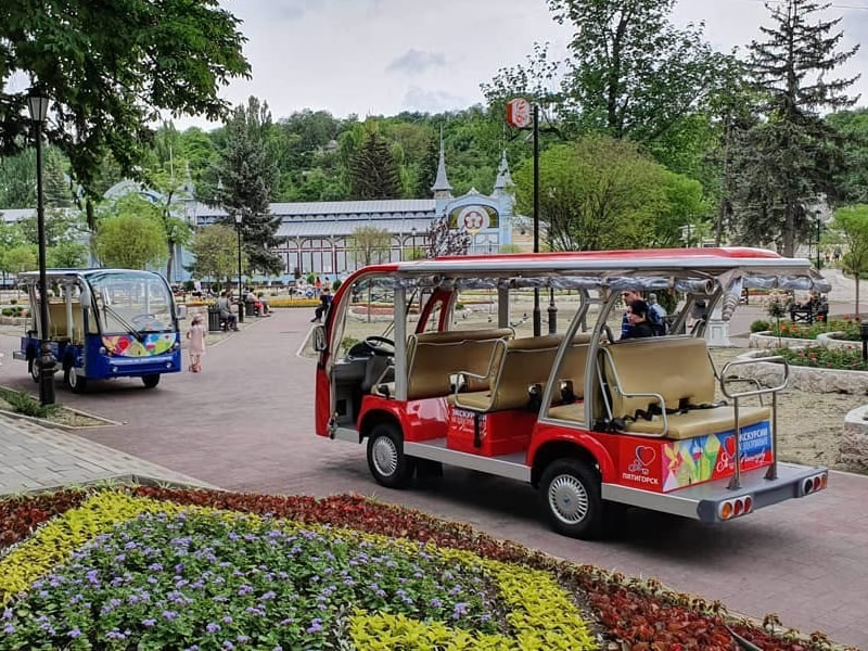экскурсионная электрическая тележка, 